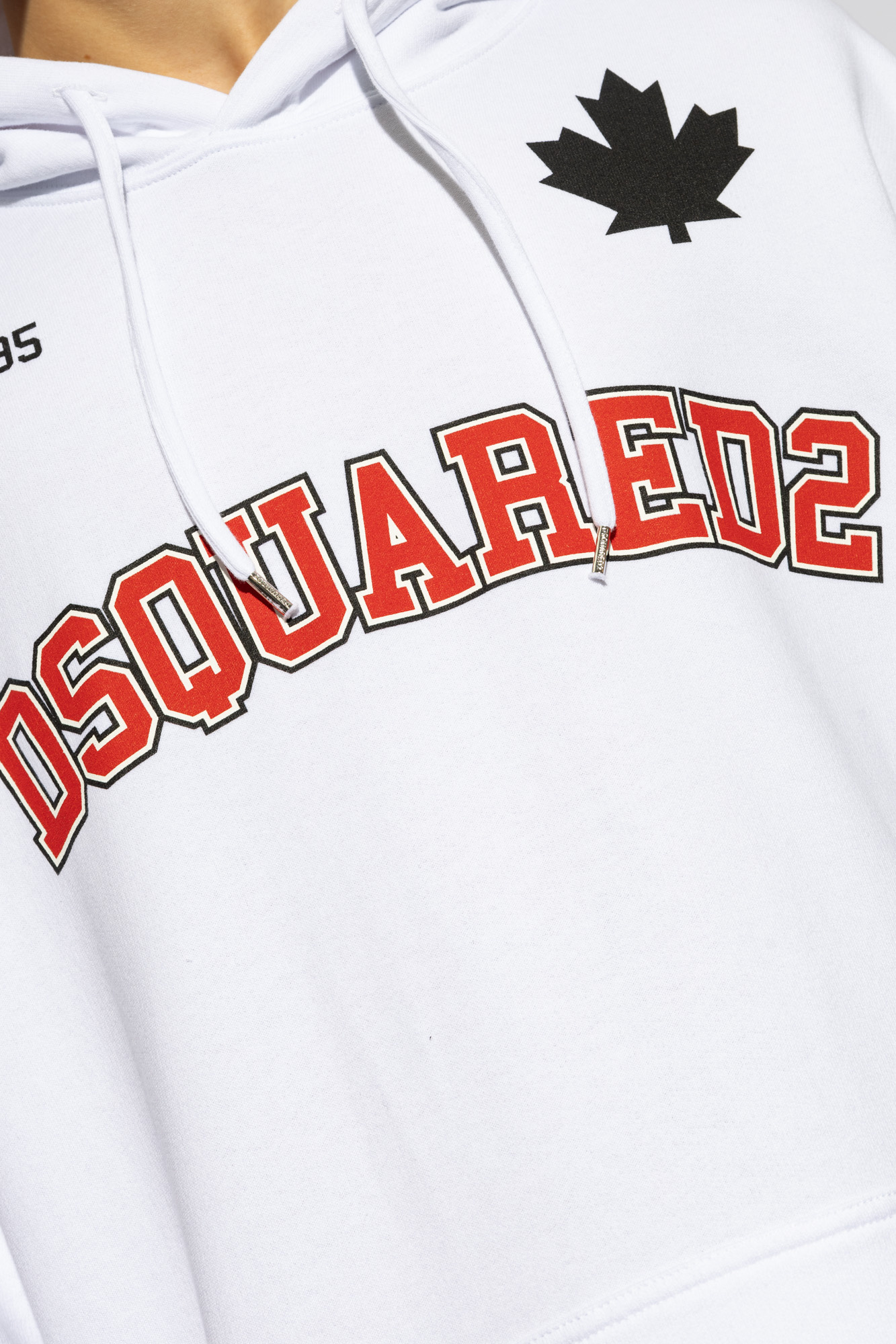 【関税&送料込】Dsquared2 Logo Print Jersey Hoodie DSQUARED2 logo-print Cotton Hoodie | Black | FARFETCH